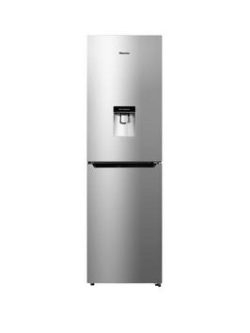 Hisense Rb335N4Wg1 55Cm Wide Fridge Freezer - Next Day Delivery - Silver